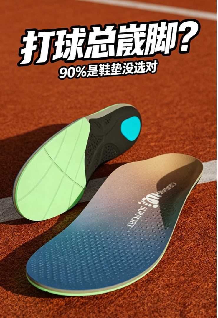 3D打印运动鞋垫 / 定制款